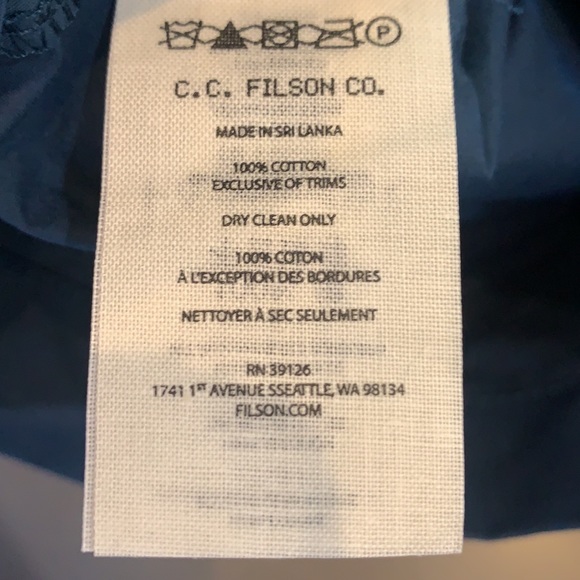 C.C. Filson Women’s Hooded Deck Jacket, Filson, Pullover Coat, Anorak NEW - Picture 3 of 5